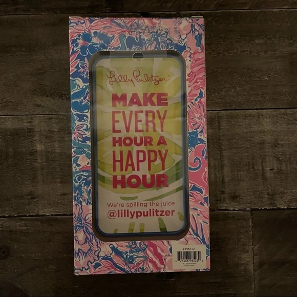 NIB Lilly Pulitzer iPhone X/XS Case Viva La Lilly